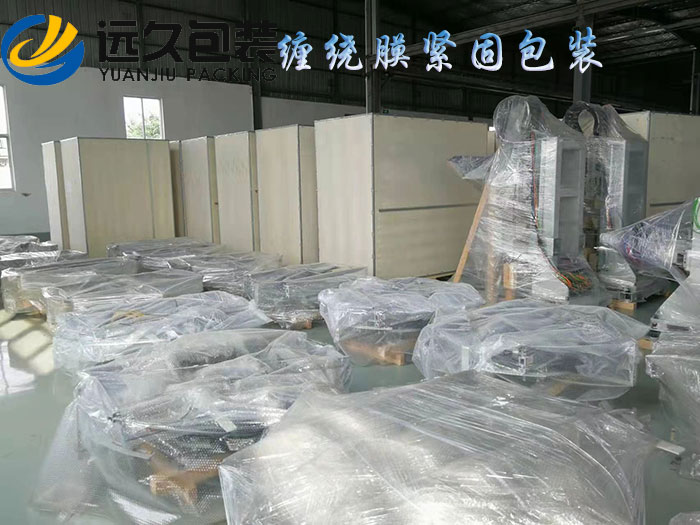 木卡板集装单元化的收缩包装技术